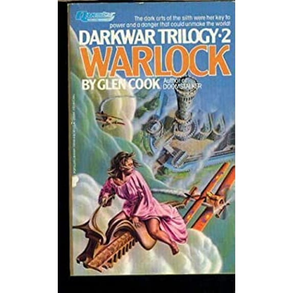 Pre-Owned Darkwar Trilogy No. 2 : Warlock (Mass Market Paperback) 9780445200494