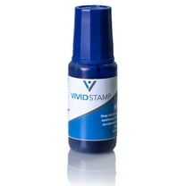 Vivid Stamp Refill Ink, .33Oz (Blue)