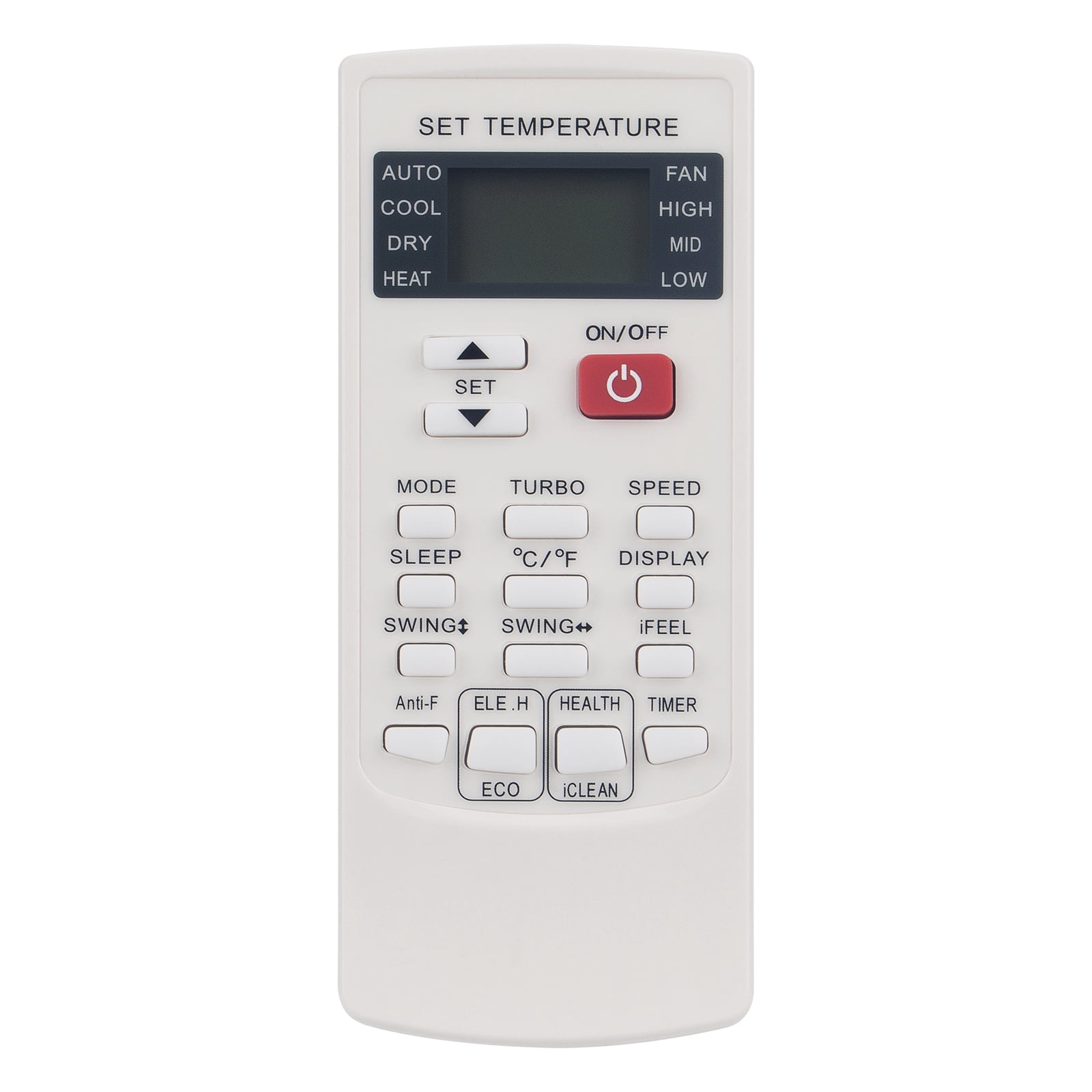 Replacement Remote For Element LED/LCD Smart TVs - Compatible With ELSJ5017, ELSW3917BF, E4SFT5517 Models