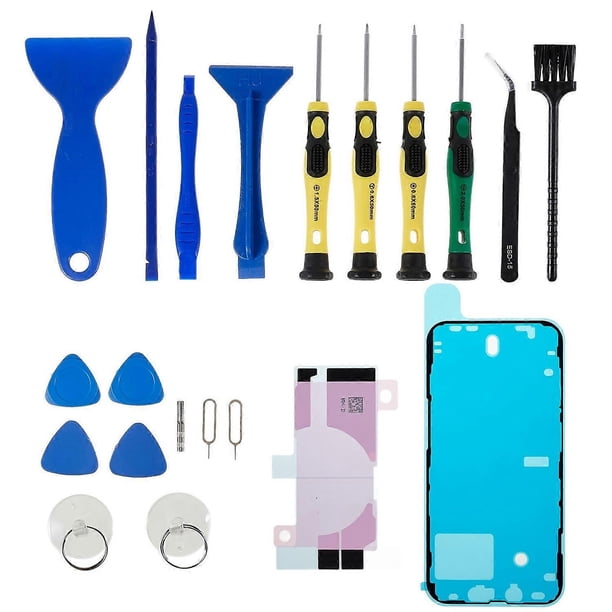 g7o JF-8182 21-in-1 Professional Opening Pry Tool Repair Kit Portable G9x Precision Screwdriver Set