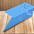 thumbnail image 4 of 3D Outil de Mesure d'Angle de Travail du Bois Règle d'Angle Carrée Règle de Jauge pour Charpentier (Bleu), 4 of 8