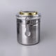 thumbnail image 1 of humidificador de material acero inoxidable con humidificador higrómetro, accesorios para humidificador de cigarros digital, caja humidificadora Hugo Tarro humidor, 1 of 10