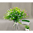 thumbnail image 4 of Nvzi 12 flores artificiales de aliento de bebé, flores falsas, flores artificiales para decoración de bodas, 4 of 5