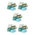 thumbnail image 3 of Qarigey 4 paquetes / lote Calzoncillos de ropa interior para niños transpirables para niños - Ropa interior de tela y liviana para Type2 NO2, 3 of 6
