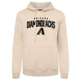 thumbnail image 2 of Men's Levelwear Khaki Arizona Diamondbacks Podium Team Arch Pullover Hoodie, 2 of 3
