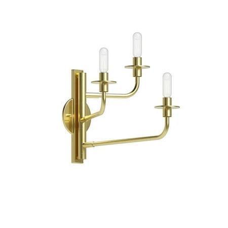 

Atelier - 3 Light Wall Sconce In Contemporary Style-12.75 Inches Tall
