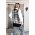 thumbnail image 5 of Zeagoo Women's Sweater Vest Chic Sleeveless V Neck Oversized Pullover Knitted Tops Fall Sweater, 5 of 6