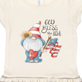 thumbnail image 3 of Inktastic God Bless the USA Gnome Gift Toddler Girl Dress, 3 of 4
