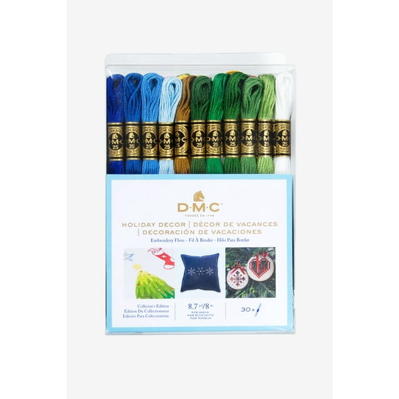 DMC Embroidery Floss Pack - Holiday Decor - 8.7 yards - 30 skeins