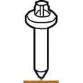 thumbnail image 2 of Jeep CHRYSLER OEM Engine Motor Transmission-Mount Bracket Bolt 6511484AA, 2 of 2