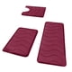 thumbnail image 2 of Alfombras Trajes Esponja Densidad 25D Juego de 3 Alfombrillas de Baño Absorbentes Grandes Decoración del Hogar Alfombrilla de Baño Antideslizante Suave y Cómoda Manta de Baño Premium Gruesa Lavable Fá, 2 of 8