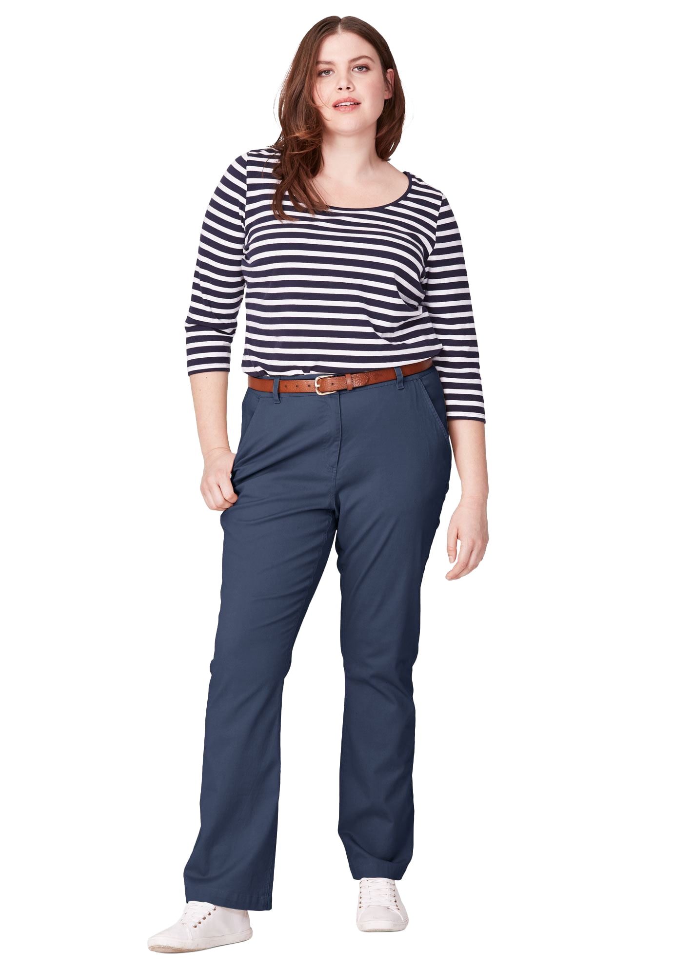 chino plus size pants