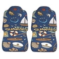 thumbnail image 4 of Haiem Marine Nautical Printed Car Seat Covers Set of 2, Universal Fit Car Seat Covers,Protective Seat Covers,Comfortable Car Seat Covers, Easy Installation Seat Covers, 4 of 9