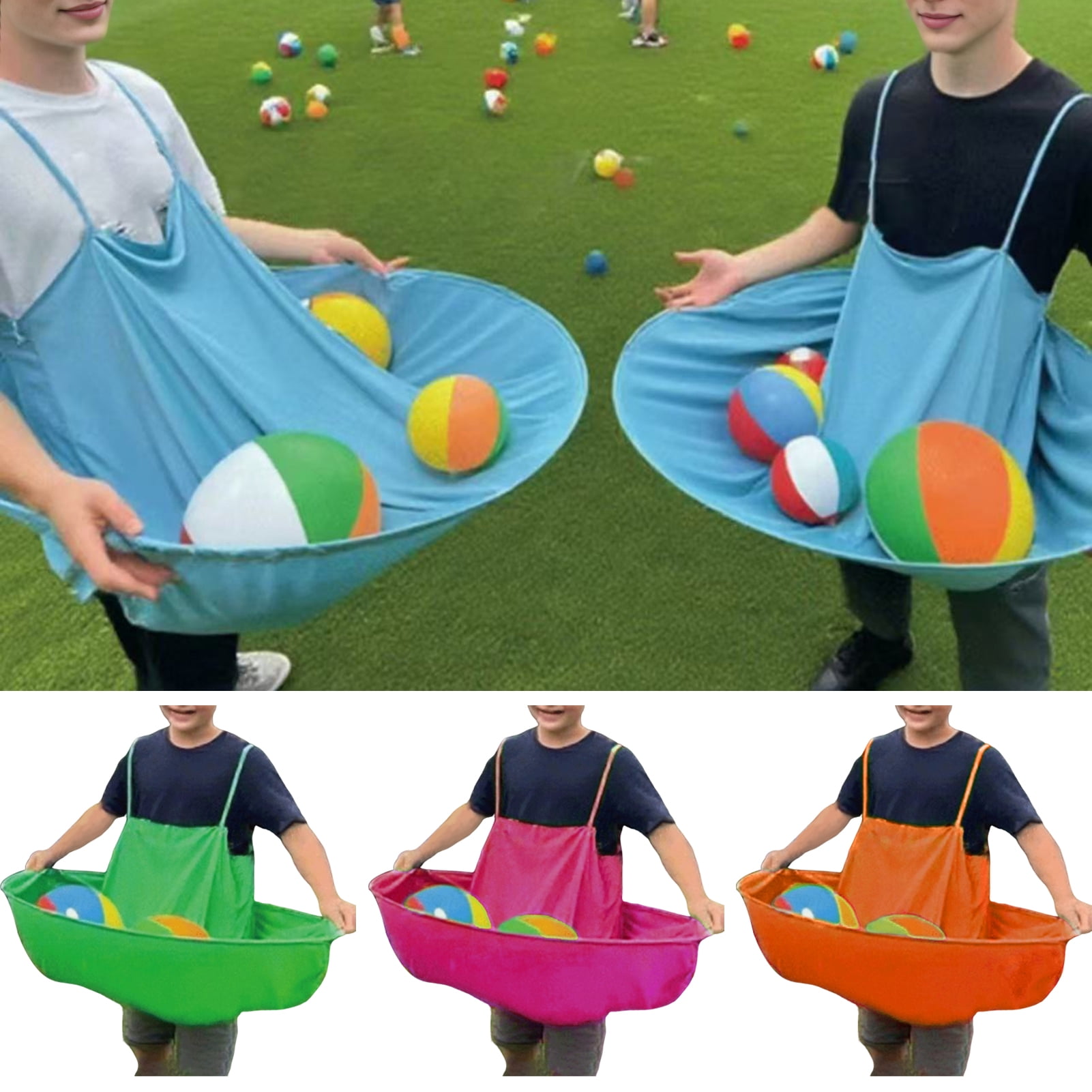 YIFAEUX Granny Pants Yard Game Set with 2 Bouncy Balls Fun Family Reunion Game for Adults Kids Unique Team Bonding Game