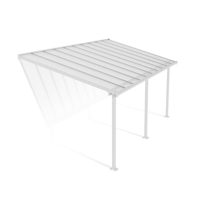 CANOPIA by PALRAM Olympia 10 ft. x 20 ft. Aluminum Patio Cover - White