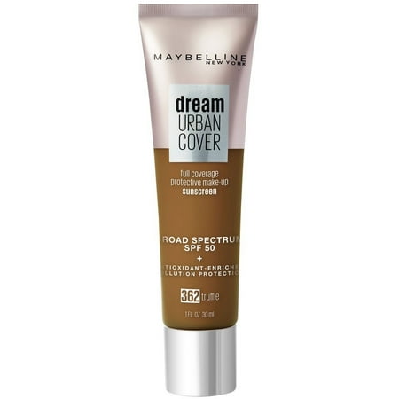 Maybelline Dream Urban Cover Liquid Foundation Makeup SPF 50 Truffle 1 fl oz