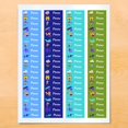 thumbnail image 1 of Pirates Personalized Mini Waterproof Waterproof Peel and Stick Labels for School and Camp, 80 Custom Labels, 1 of 4