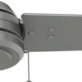 thumbnail image 4 of Hunter Cassius 52" Indoor & Outdoor Ceiling Fan with Pull Chain, Matte Silver, 4 of 8