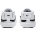 thumbnail image 3 of Nike Blazer Mid Toddler Da5536-100 Size 4 Infant White/Black/White, 3 of 4