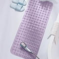 thumbnail image 2 of Bdday Laundry Room Rug Bathtub and Shower Mats Extra Long Non Slip Bath Mats 39.4 X 16 Inches Bathroom Mats with Suction Cups Machine Washable Soft Shower Floor Mats Floor Mats, 2 of 7