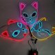 thumbnail image 3 of Demon Slayer Kimetsu Led Mask Props Sabito Christmas Party Máscaras ligeras para adultos, 3 of 5