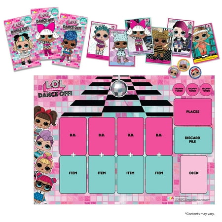 LOL Surprise Dance Off Trading Cards, Great Gift for Kids Ages 4 5 6+