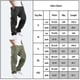 thumbnail image 2 of Pantalones largos tipo cargo YONGSHENG Algodón Lino XL Hombres Multibolsillos Cómoda, 2 of 2