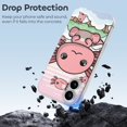 thumbnail image 4 of Funda de TPU Kawaii Axolotl para iPhone 16: ultrafina, a prueba de golpes, antiamarilleo, resistente a arañazos, compatible con carga inalámbrica, agarre mejorado, estilo transparente., 4 of 7