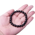 thumbnail image 3 of Black agate bracelet, 3 of 4