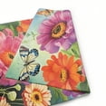 thumbnail image 6 of Heduofu Zinnias in Bloom Spring Welcome Garden Flag Double Sided, House Yard Outdoor Decor, Seasonal Arrangement Home Outside lawn Farmhouse Decoration  White, 6 of 6