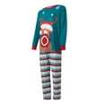 thumbnail image 3 of DuAnyozu Holiday Family Matching Pajamas Christmas Pjs Set Long Sleeve Tops Xmas Pajamas Pant Cute Family Jammies, 3 of 10