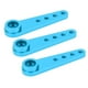 thumbnail image 1 of 3 uds RC 25T brazo servo de dirección estándar Universal 37mm/1,46 pulgadas de longitud 1/10 RC 25T brazo de dirección azul, 1 of 10