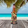 thumbnail image 2 of Yorkie Candy Cane Holiday Christmas Ultra Hugger for slim cans, 2 of 6
