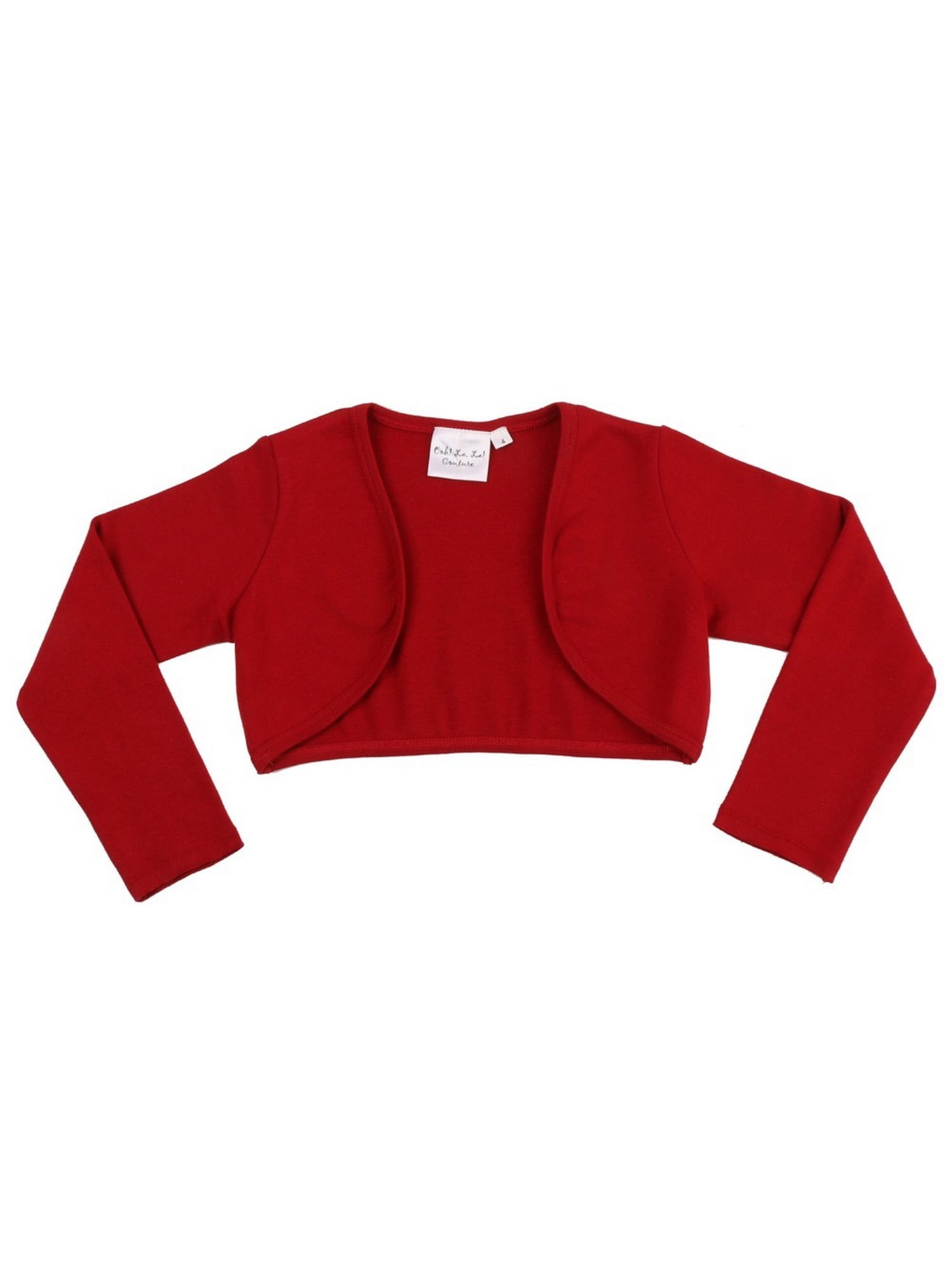 girls red bolero