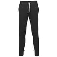 thumbnail image 3 of FashionOutfit Men's Side Stripe Ankle Zipper Track Pants, 3 of 5