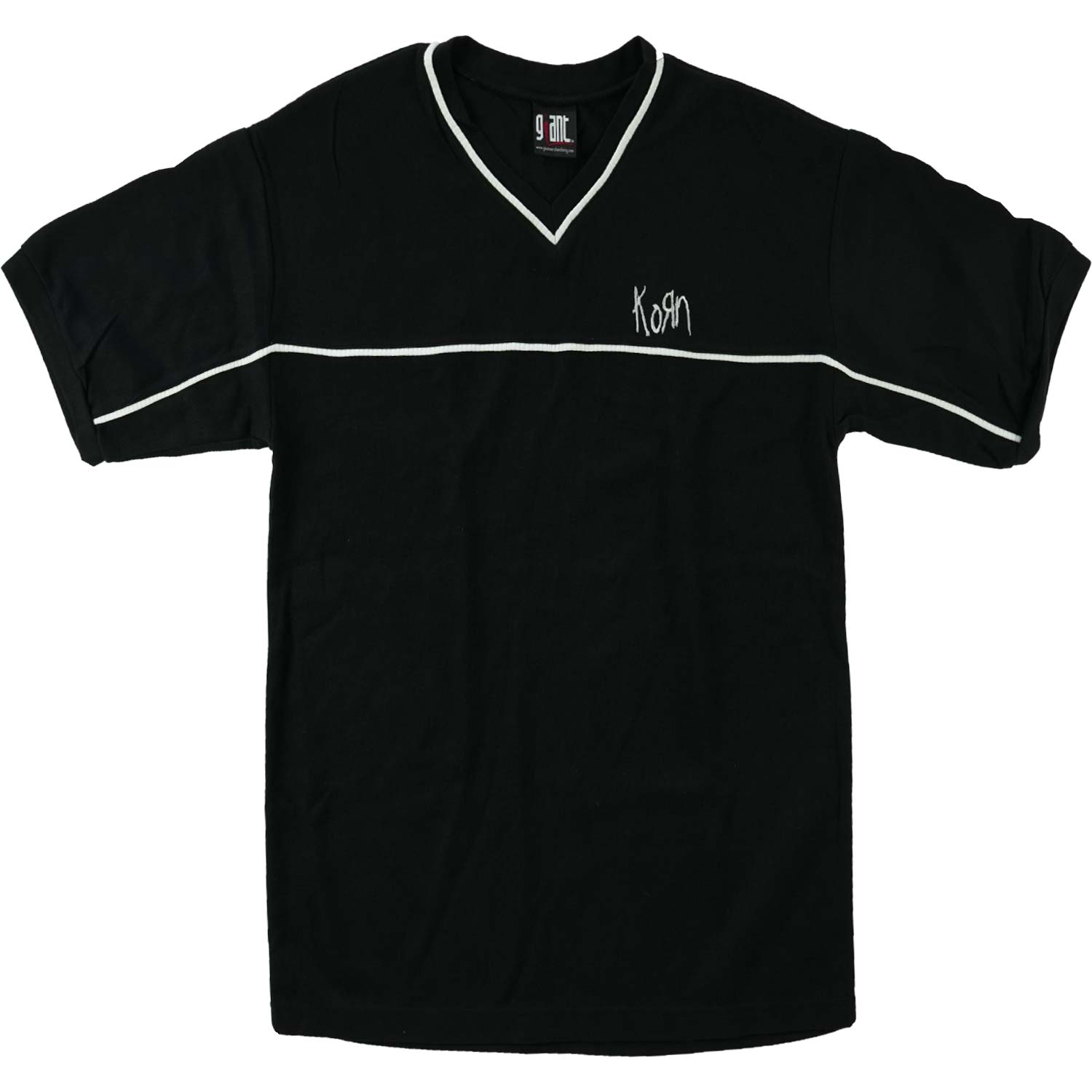 Korn Men's Soccer Jersey XLarge Black