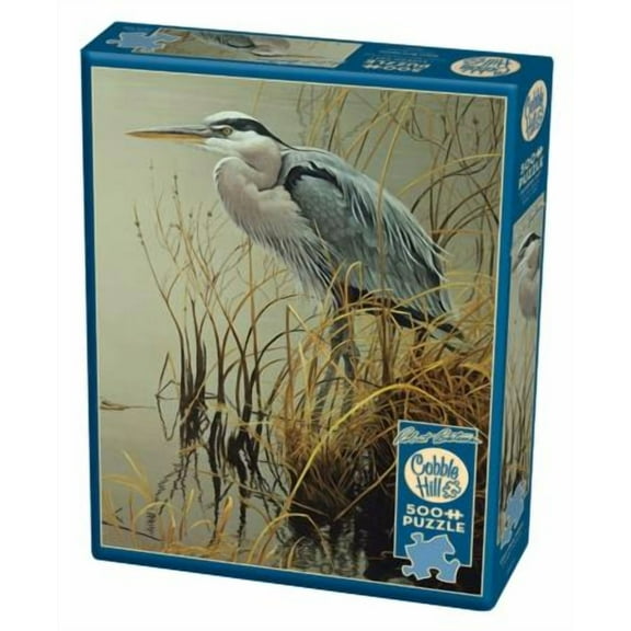 Cobble Hill (85029) Great Blue Heron 500 Piece Jigsaw Puzzle
