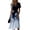 #94Dark Blue, variant on Women's Cocktail Dresses Trendy Formal Wedding Guest Modest Church Vintage Tea Party Midi Evening V Neck Shirts Sundress Dark Blue L