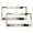 Pattern-264, variant on Attractive Bright And Colorful Abstract Pattern License Plate Frame 2 Pieces Modern Artwork Painting Car Tags Frames Holder Gift for Dad 2 Round Holes Metal License Plate Frames