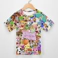 thumbnail image 3 of Animal Crossing Kid's T-Shirt Short Sleeve T-Shirt Tops Summer Tee Shirt for Boys Girls 130CM, 3 of 8