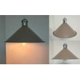 thumbnail image 7 of FSLiving 10.2" Brown Industrial Farmhouse Metal Lamp Shade with a E26 Light Socket Extender Replacement, Iron Cover, DIY Cone Shape Decorative for Renter Hallway Ceiling Pendants Wall Sconce, 7 of 7