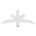 thumbnail image 4 of 48"W x 20"H x 4"D x 4"F, 10/12 Pitch, Alberta Architectural Grade PVC Gable Bracket, 4 of 8