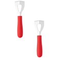 thumbnail image 1 of Oleegame 2PC Tin Foil Roll Creative Stainless Steel Butter Cutter Stainless Steel Cheese Cheese Four Corner Slicer Scraper Butter Cutter Red, 1 of 4