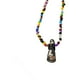thumbnail image 2 of Collar Rosario Santa Muerte Negra Un Hilo Eleke, 2 of 3