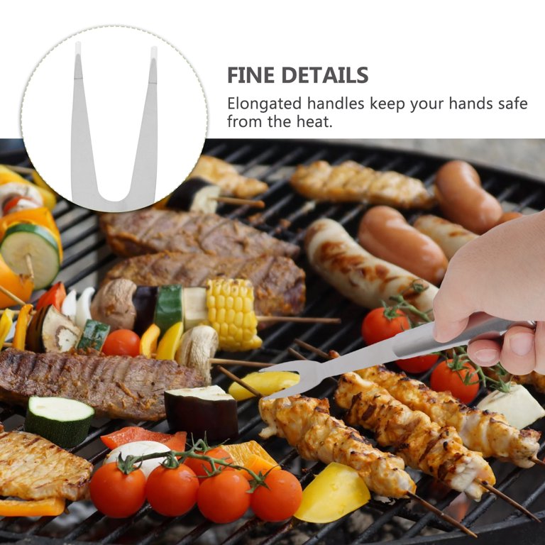 Outdoor Portable Barbecue 6-piece Set Grill Cookware Utensils with  Aluminium Case BBQ Tools Combination 