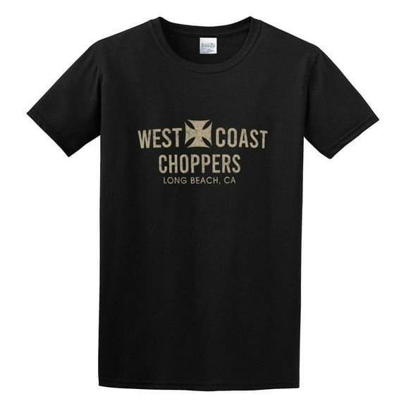 West Coast Choppers Eagle Vintage Men's T shirts Black S