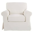 thumbnail image 5 of Ashton Chair with Ivory Beige Fabric Slip Cover, 5 of 7