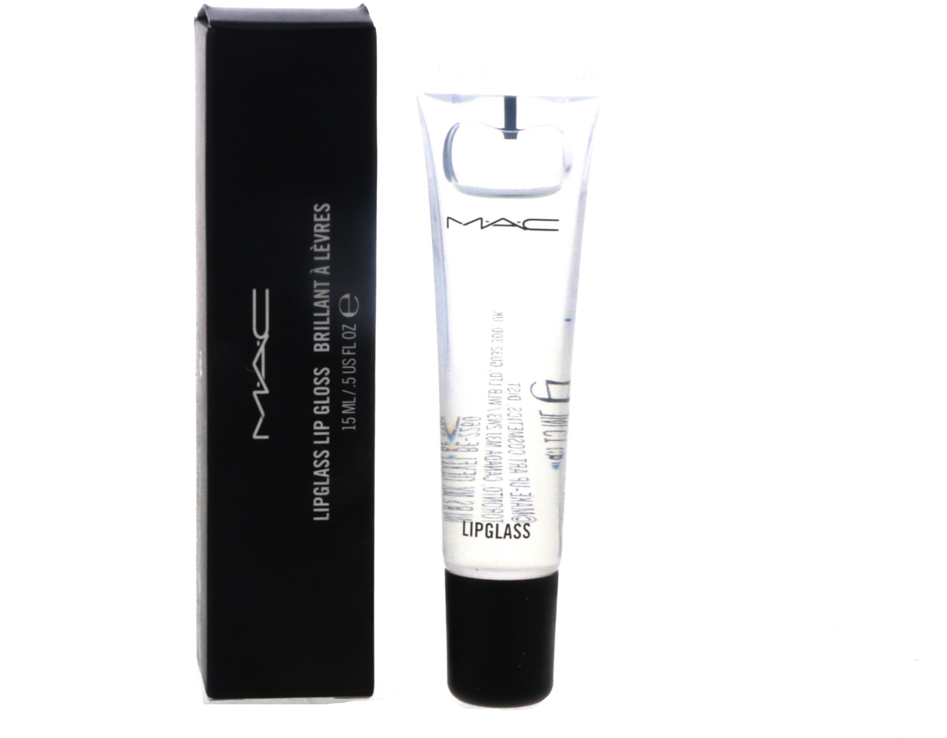 M.A.C Lipglass Hydration Tube, Clear Gloss with Jojoba Oil for Soft, Glossy  Lips - Walmart.com