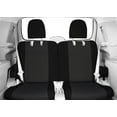 thumbnail image 2 of CalTrend Rear 50/50 Split Bench NeoPrene Seat Covers for 2007-2010 Mazda CX-9 - MA111-03PP Charcoal Insert with Black Trim, 2 of 3