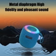 thumbnail image 4 of Loud Volume Bluetooth Speaker, Compact Portable Mini Wireless Speaker, Stereo Subwoofer Support TF Card for Home Outdoor Car Travel Daily Music Use, 4 of 6